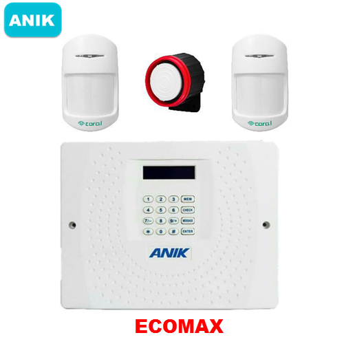 پکیج دزدگیر سیم کارتی آنیک مدل ECOMAX
