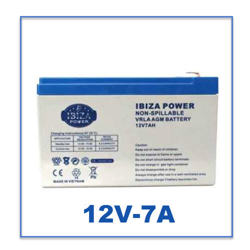 باتری 12 ولت 7 آمپر 12V-7A