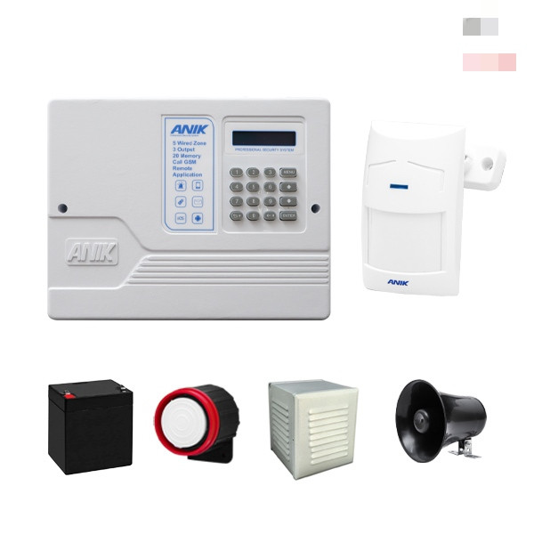 پکیج کامل دزدگیر اماکن آنیک A470 با یک عددچشمی P2