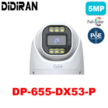 دوربین 5MP شبکه دیدایران DP-655-DX53-P