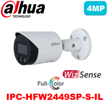 دوربین شبکه داهوا 4 مگاپیکسل IPC-HFW2449SP-S-IL