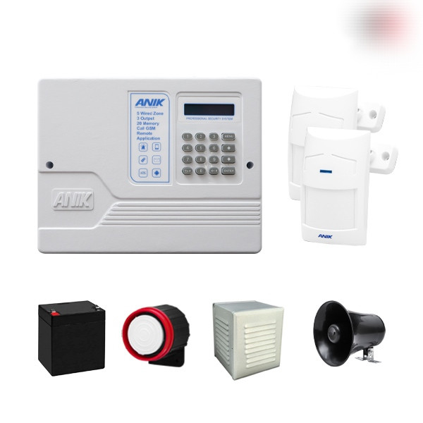 پکیج دزدگیر اماکن آنیک مدل A570 با دو عدد چشمی P1 آنیک