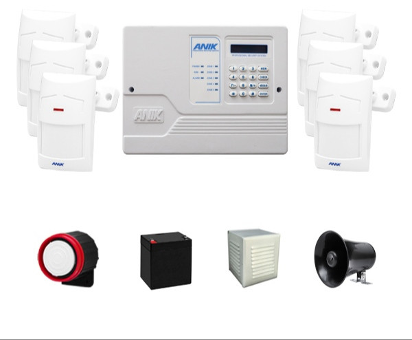 پکیج دزدگیر اماکن آنیک مدل A570 با 6 عدد چشمی P2