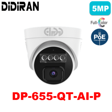 دوربین 5MP شبکه دیدایران DP-655-QT-AI-P